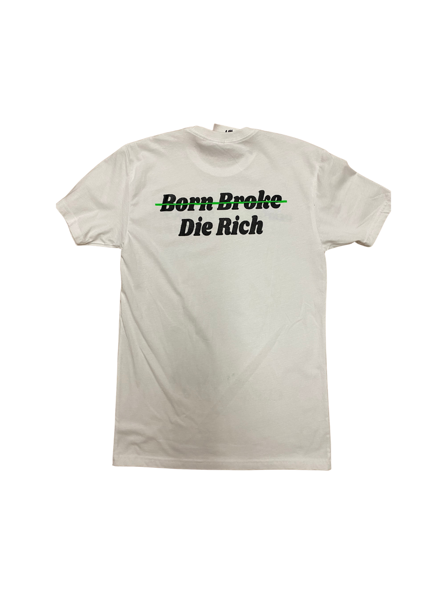 Death Before Dishonor White & Green Tee