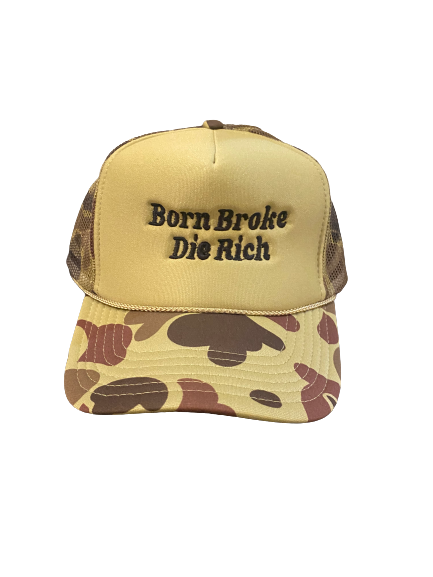 Camo & Black Classic Logo Trucker