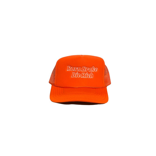 Orange Trucker Stencil Classic Logo